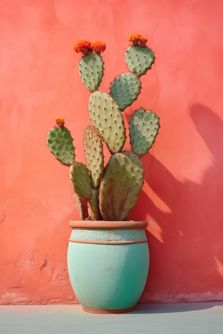 Cactus soleado — diseño completo
