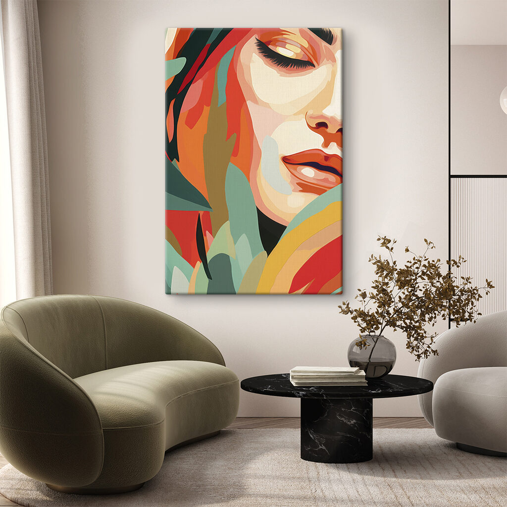Perfil en tonos otoñales — interior 1