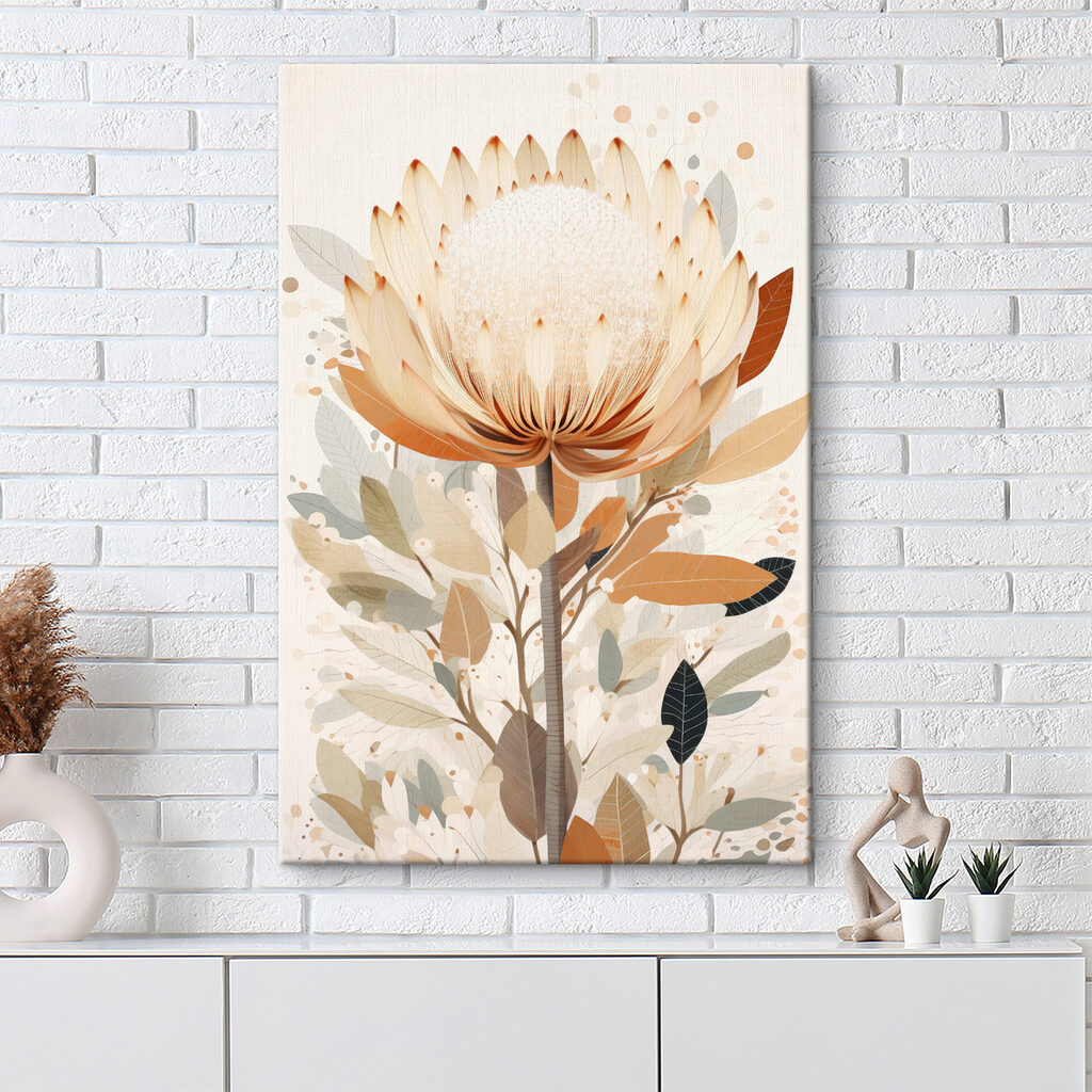Corona de protea — interior 2