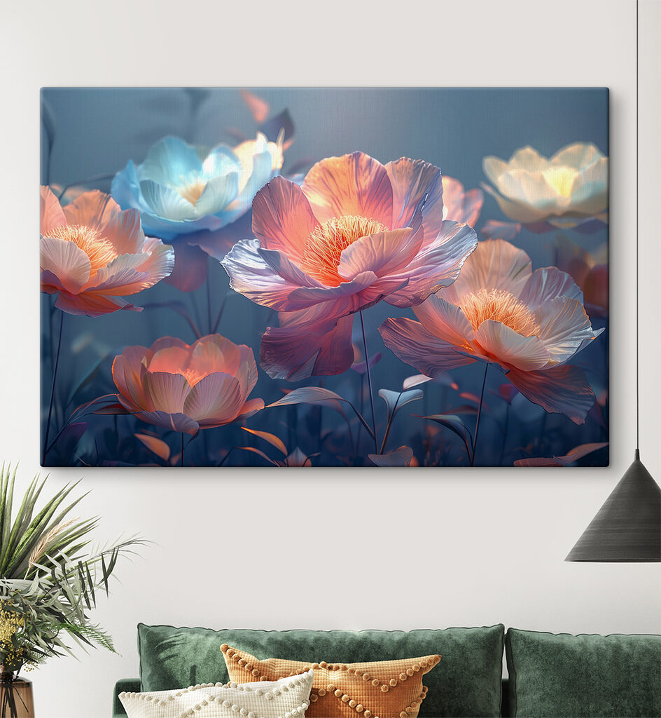Flores en la tarde — interior 3