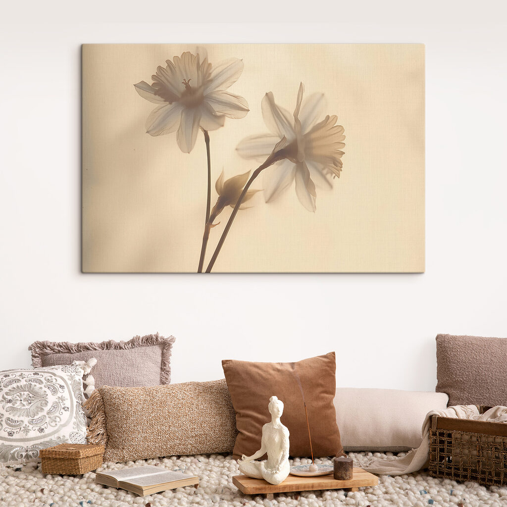 Dos flores en sepia — interior 2