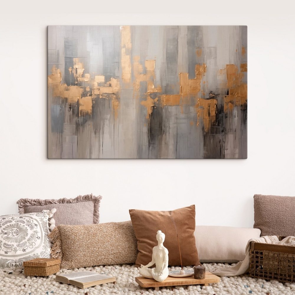 Franjas doradas en neblina — interior 1