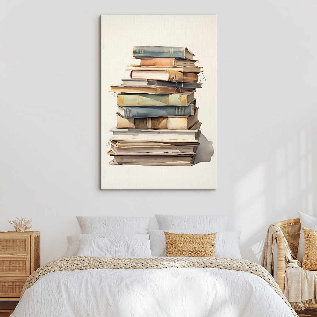 Pila de libros antiguos — interior 1