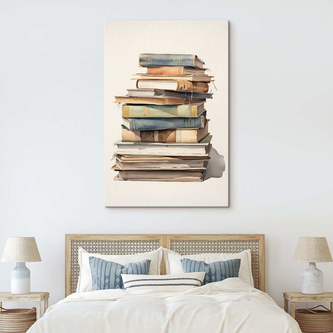 Pila de libros antiguos — interior 2