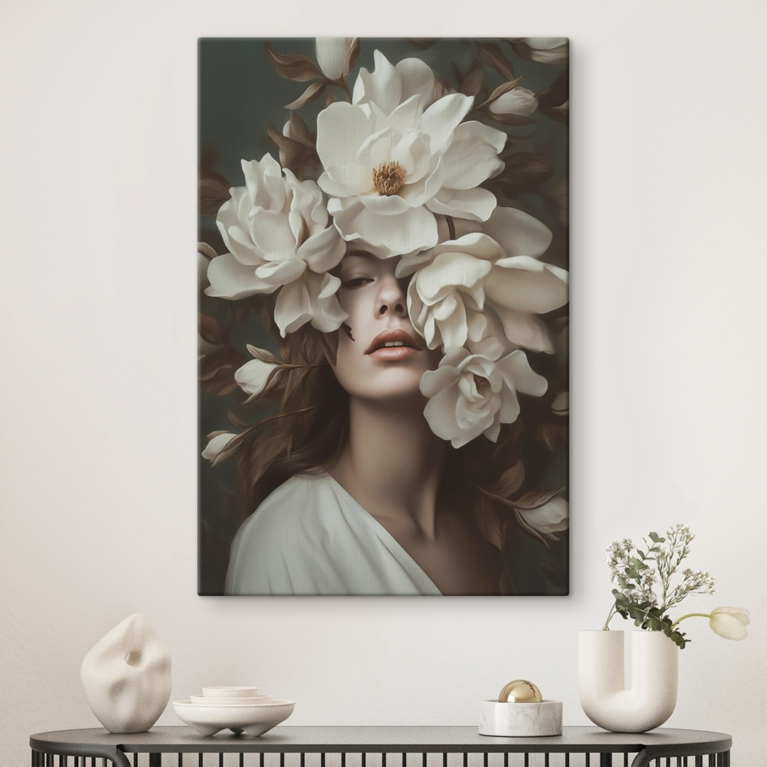Flores blancas como velo — interior 2