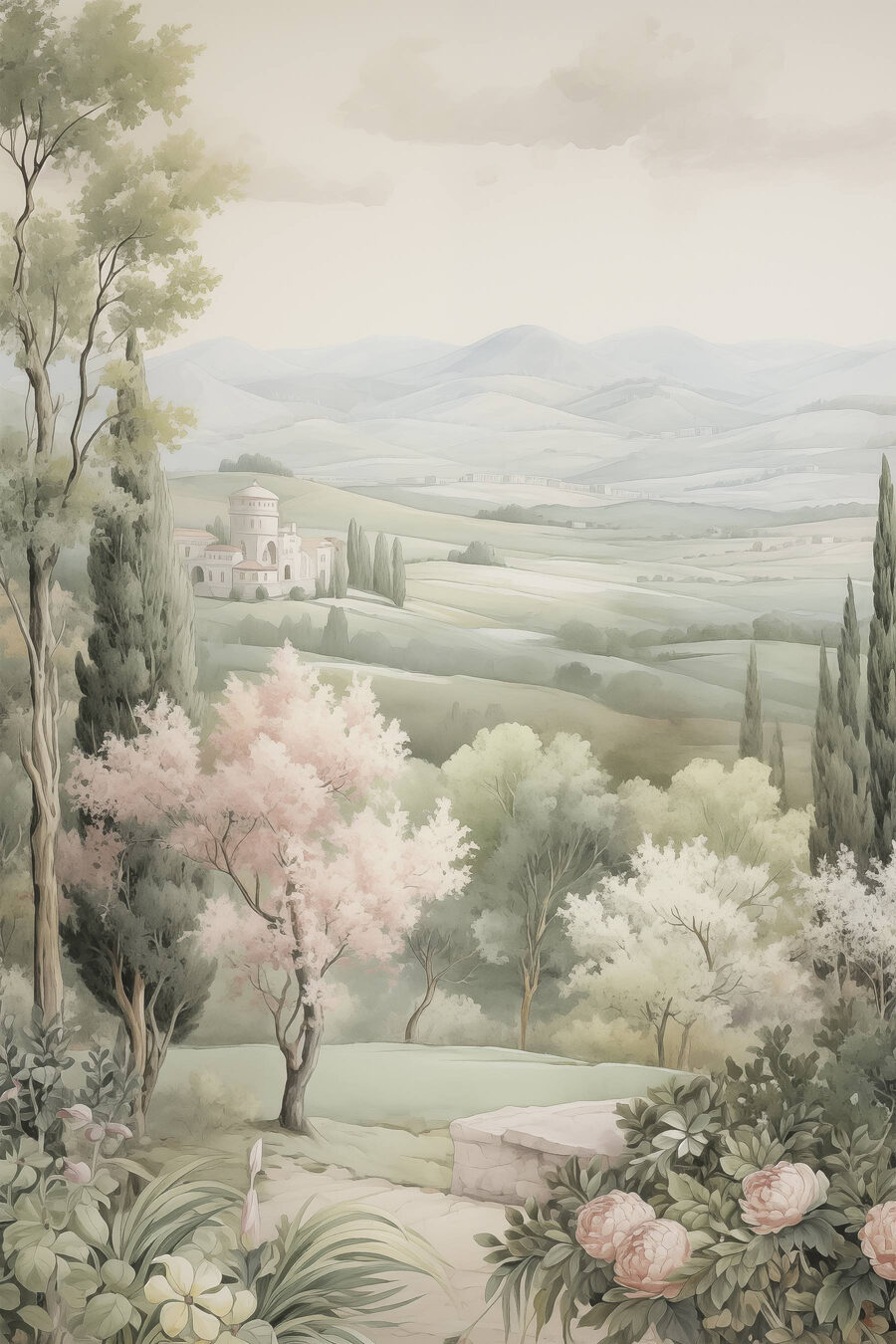 Terraza sobre el valle — diseño completo