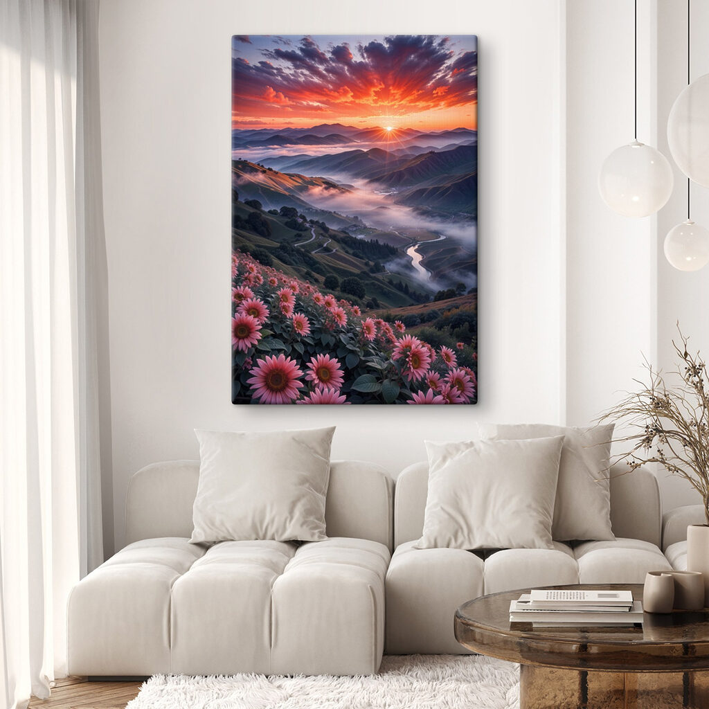 Flores ante el valle — interior 1