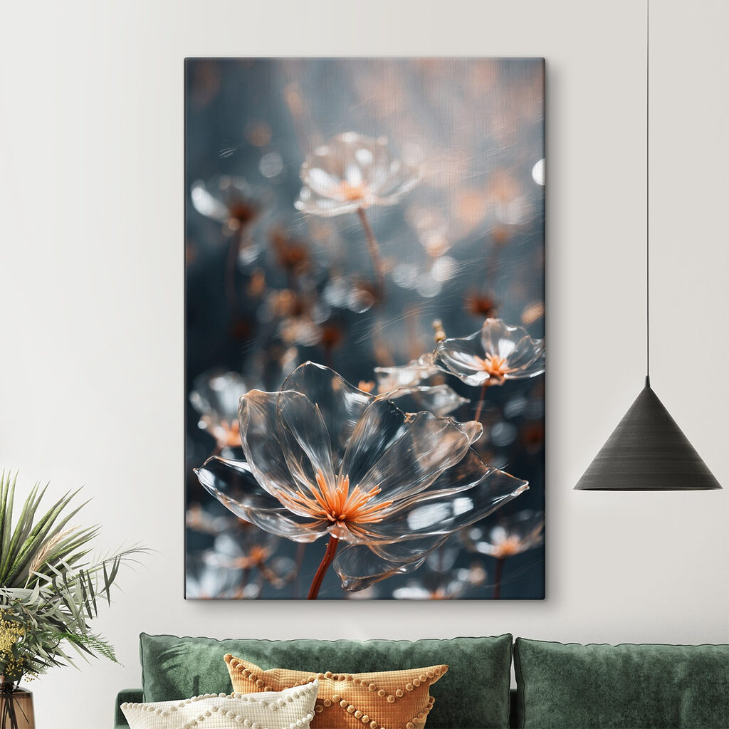 Flores entre gotas — interior 2