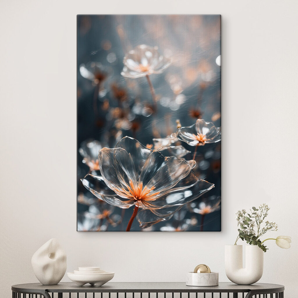 Flores entre gotas — interior 1