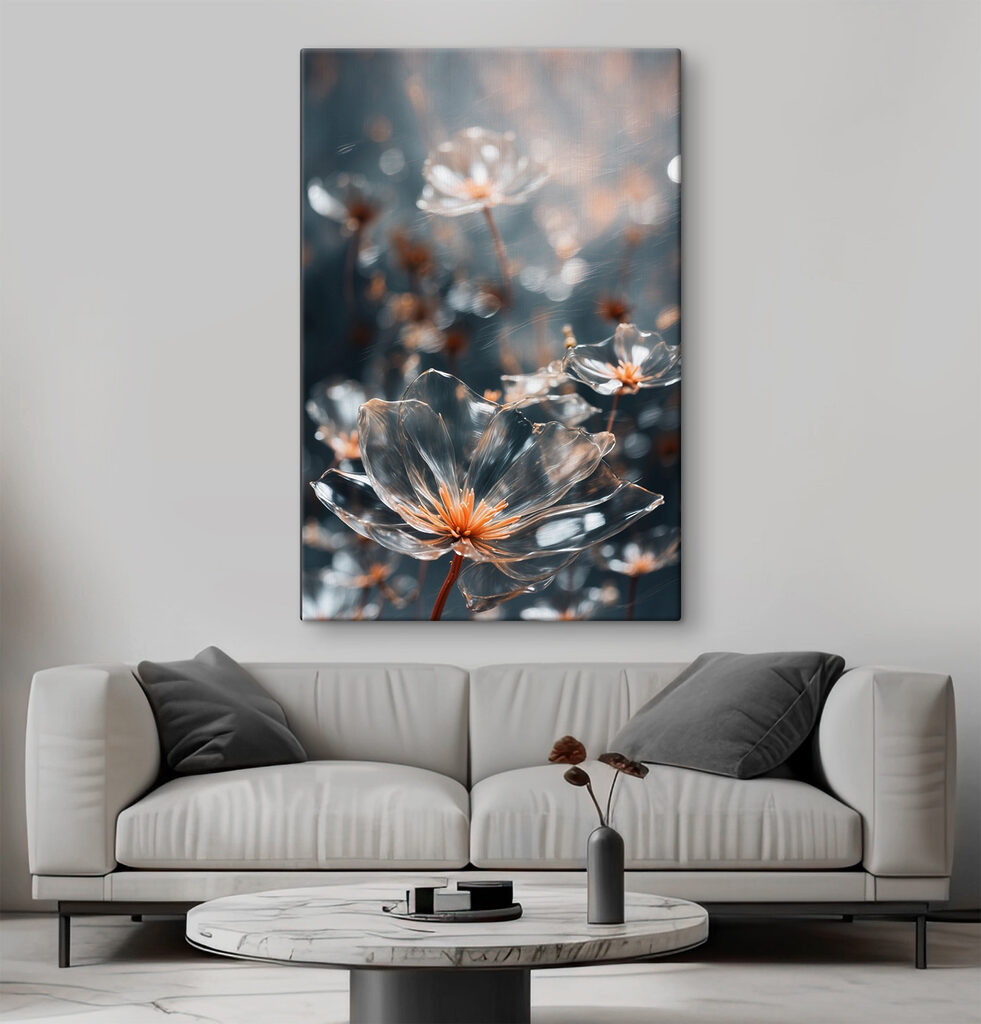 Flores entre gotas — interior 3