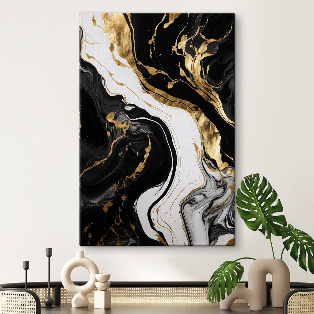 Corriente blanca sobre negro — interior 2
