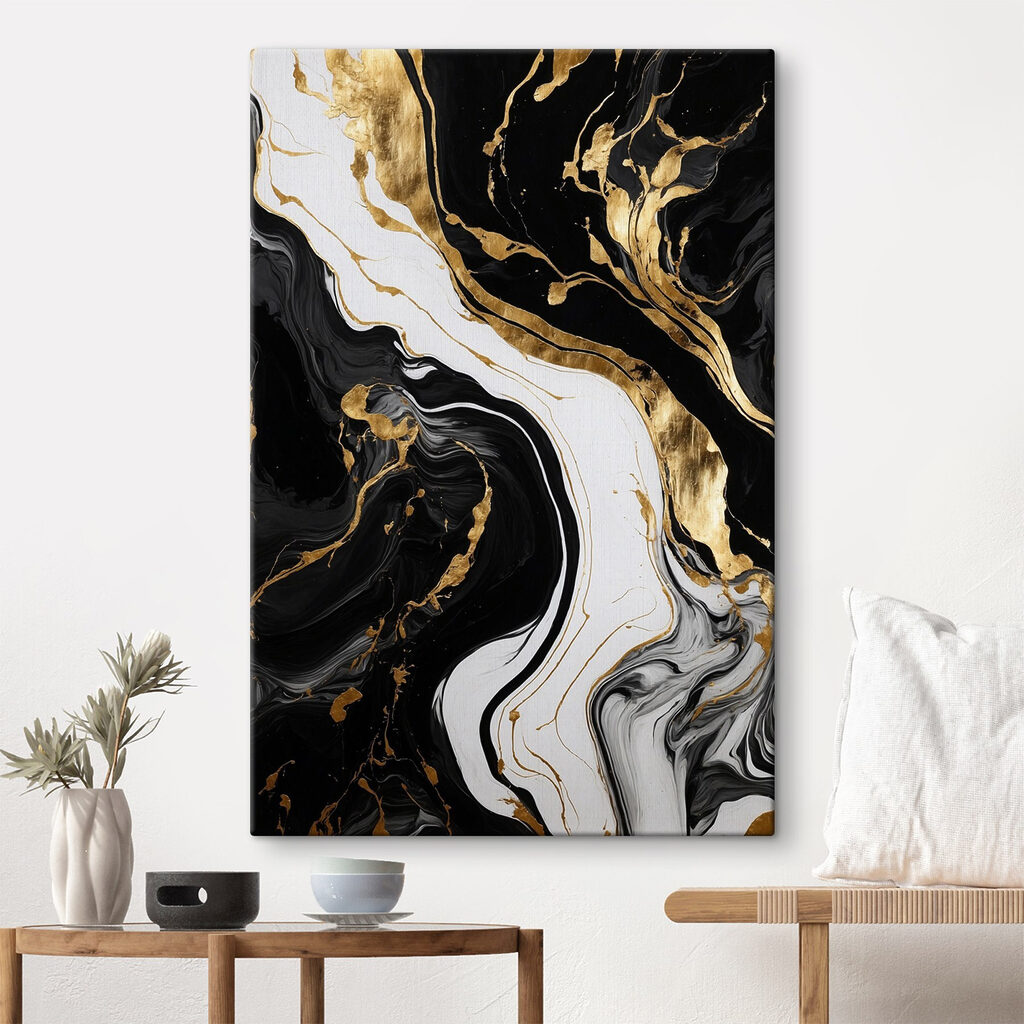 Corriente blanca sobre negro — interior 3