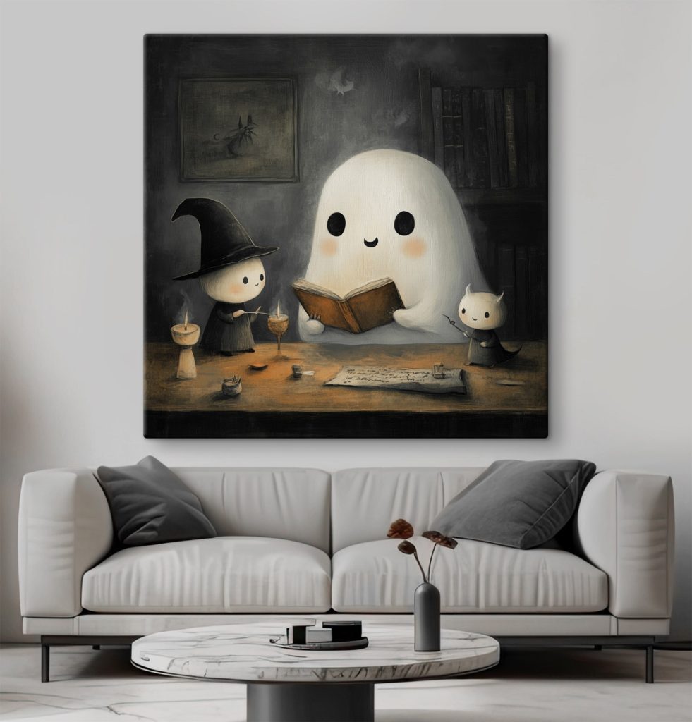 Fantasma que lee — interior 3