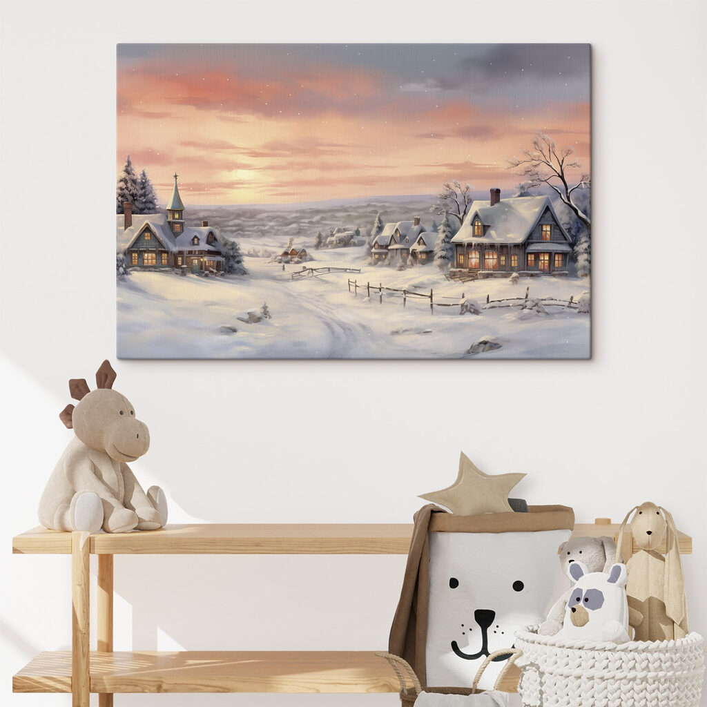 Atardecer rosa en invierno — interior 2