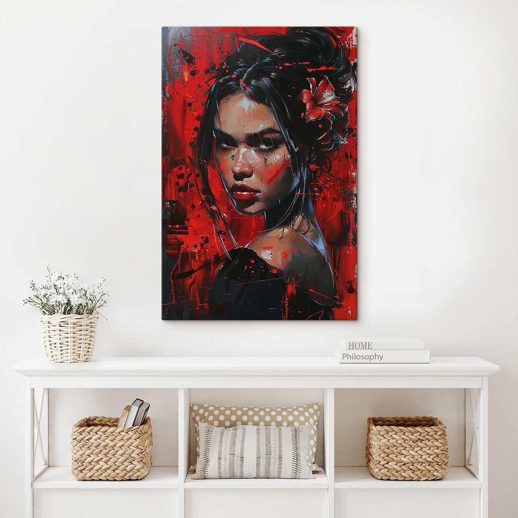 Mirada en rojo — interior 2