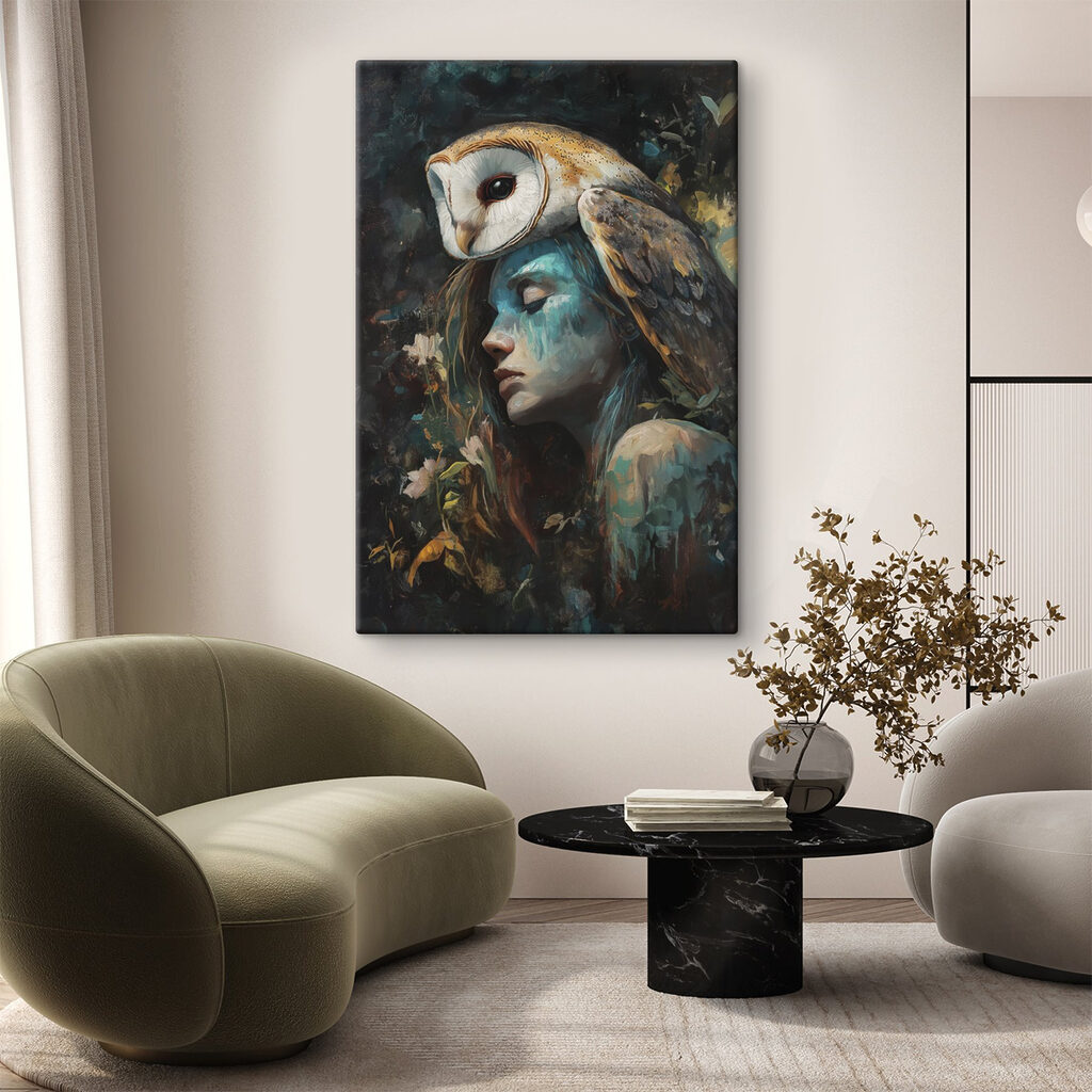 Lechuza entre sus rizos — interior 1