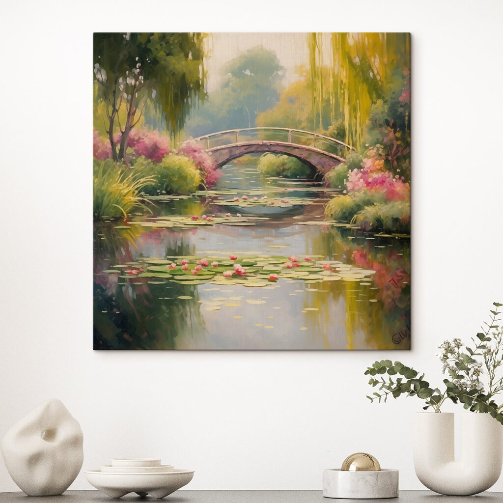 Puente sobre nenúfares — interior 4