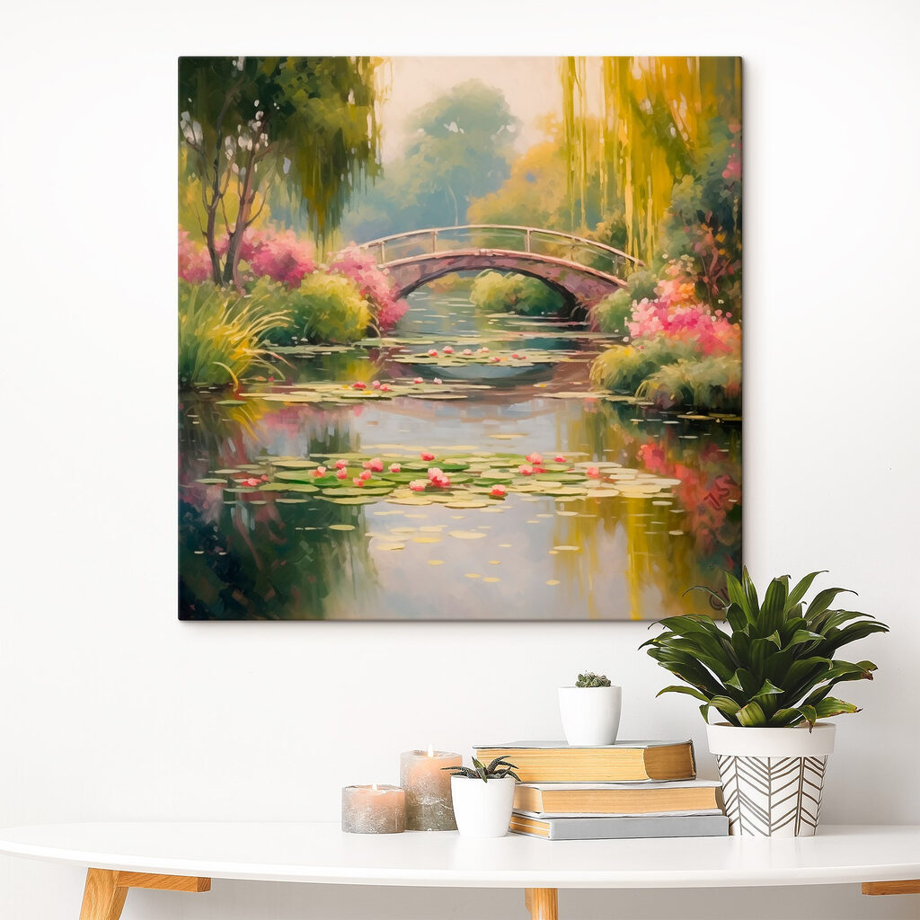 Puente sobre nenúfares — interior 5