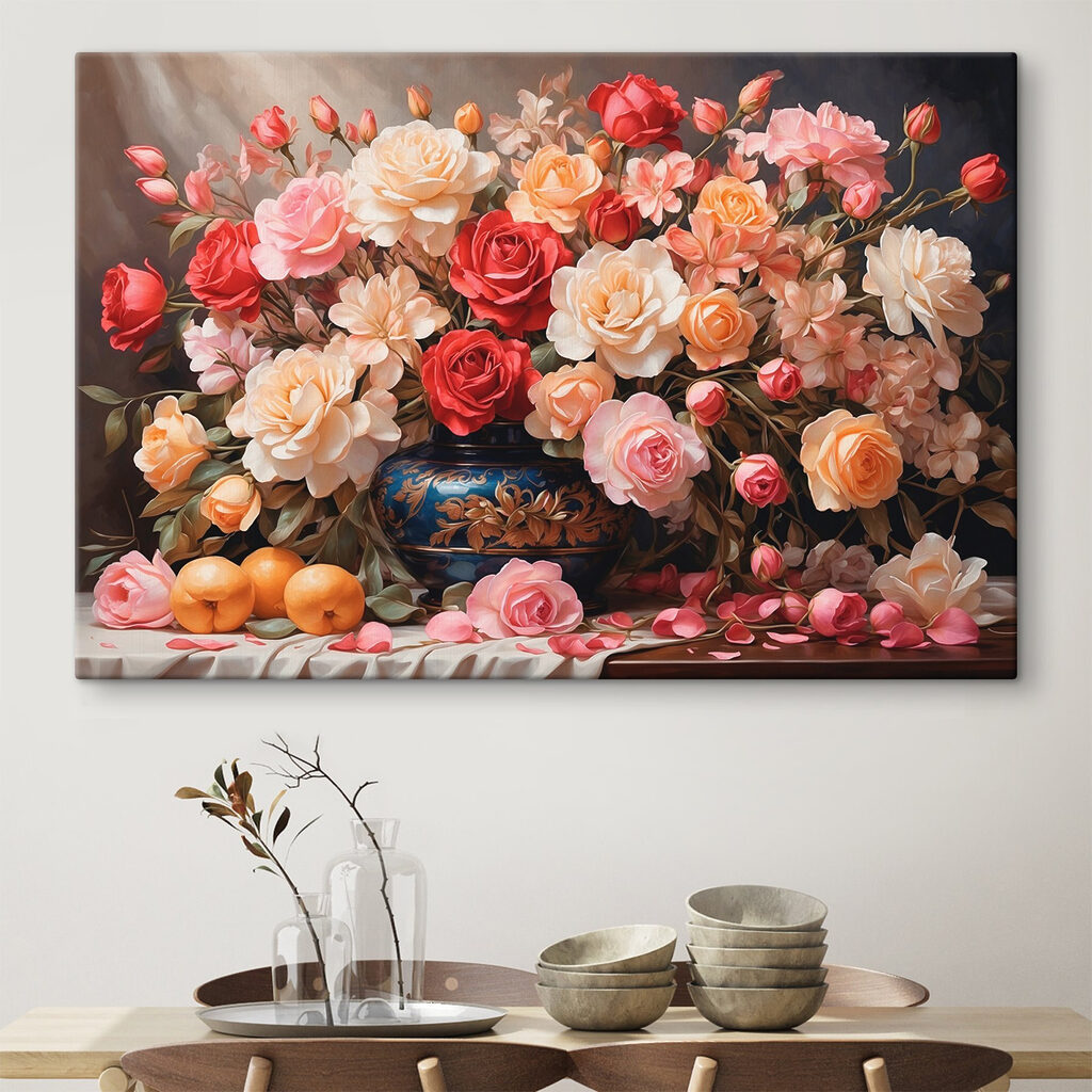 Rosas junto a cítricos — interior 3