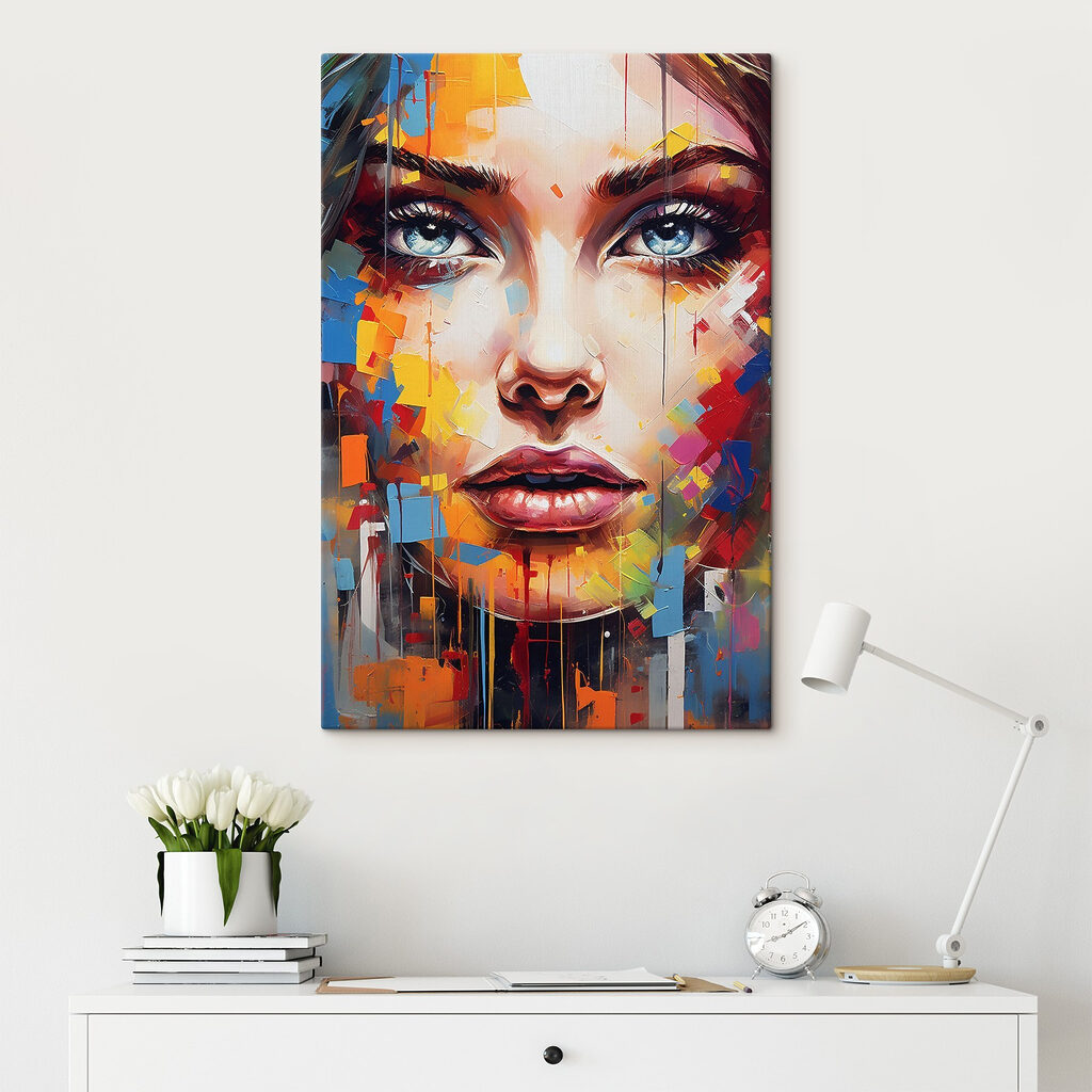 Ojos azules entre colores — interior 2