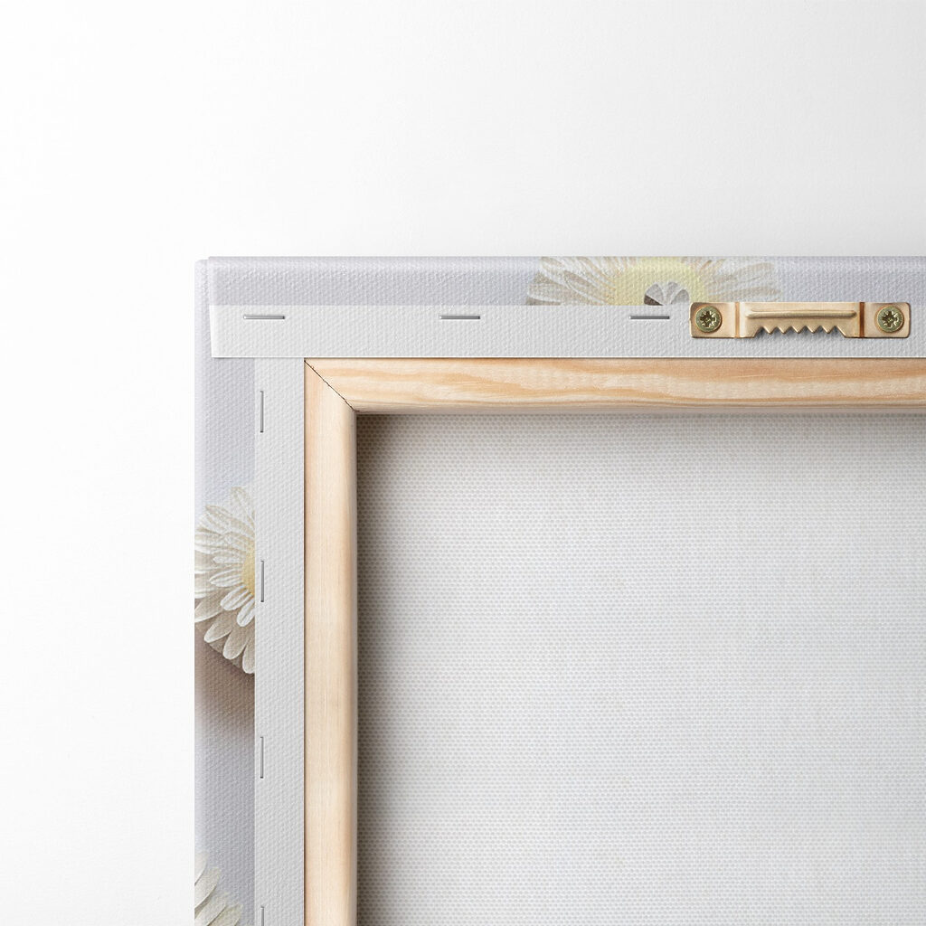 Flores silvestres en capas — parte trasera