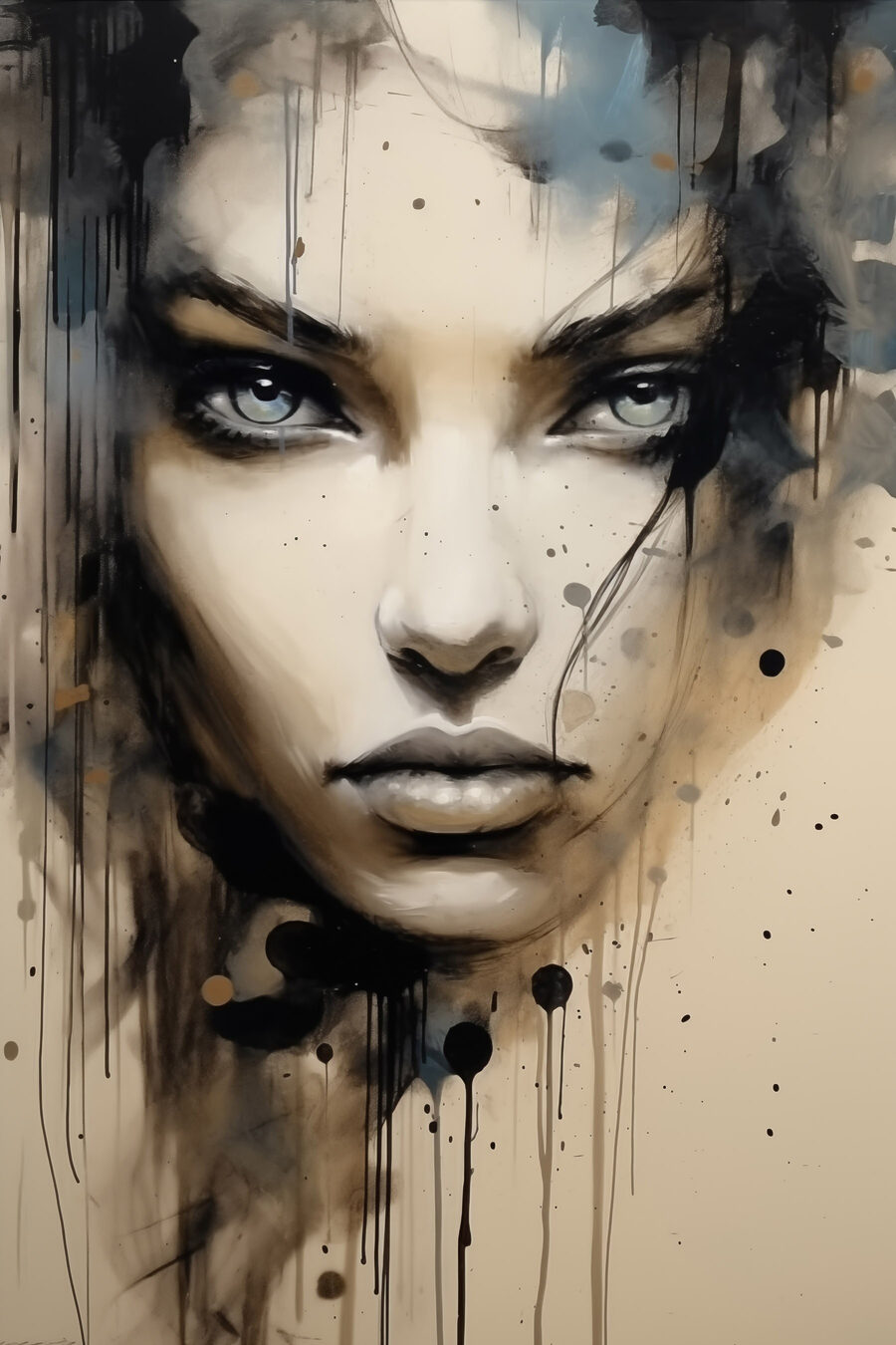 Mirada bajo la tinta — diseño completo