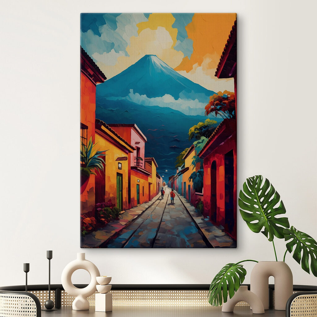 Calle al volcán azul — interior 2