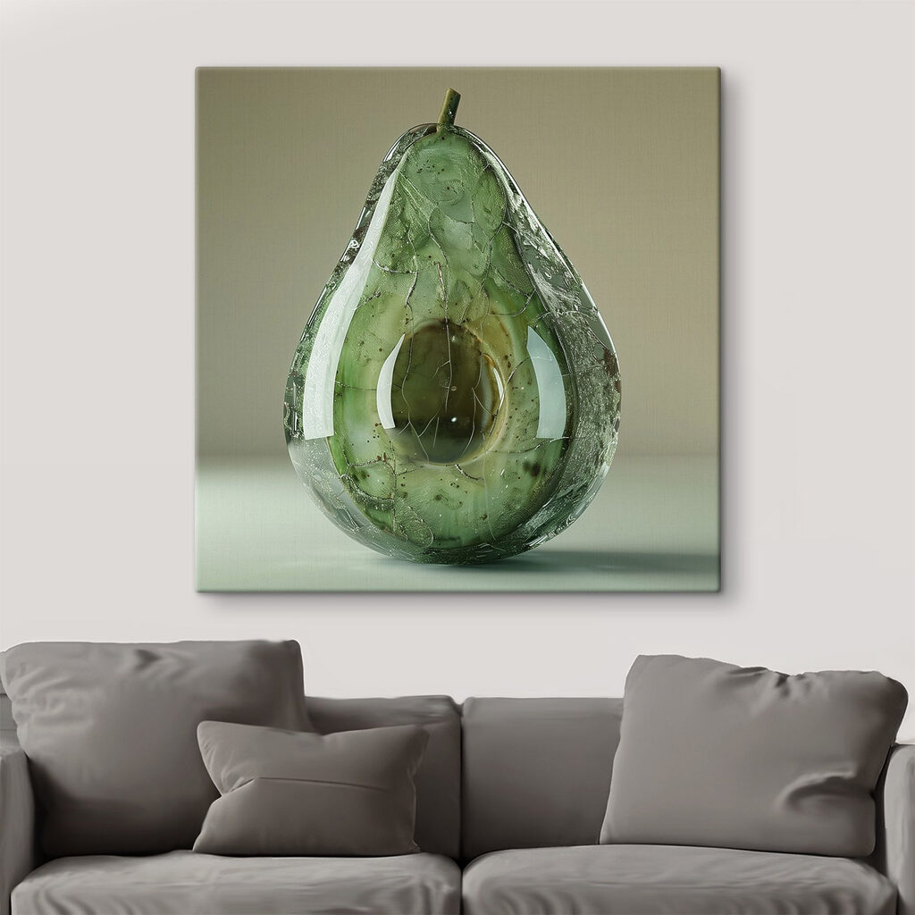 Aguacate en verde brillante — interior 3