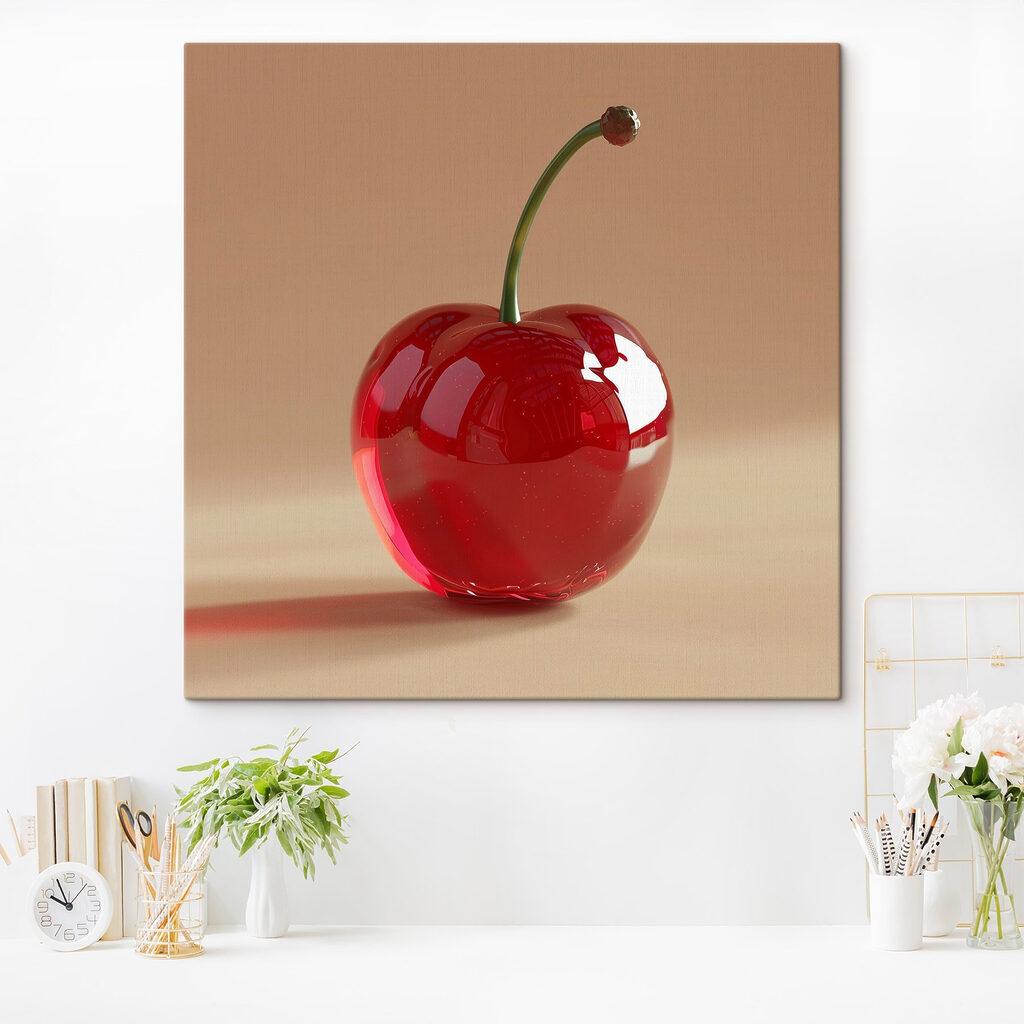 Cereza con brillo rojo — interior 3