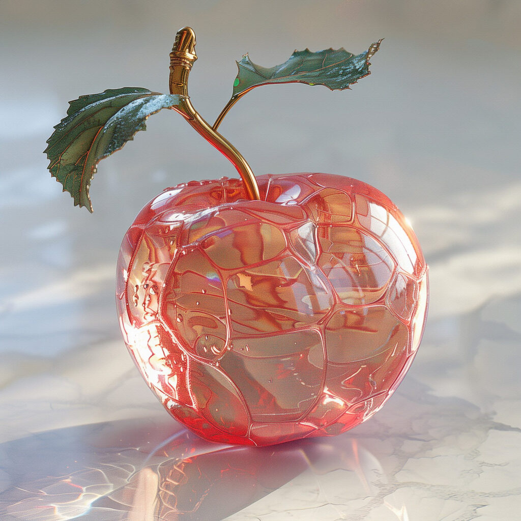 Manzana llena de luz — diseño completo