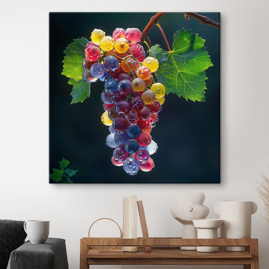 Uvas de luz multicolor — interior 2
