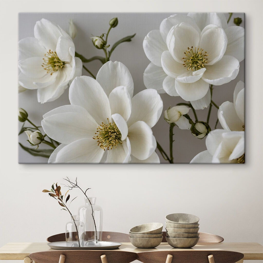 Flores con corazón verde — interior 1