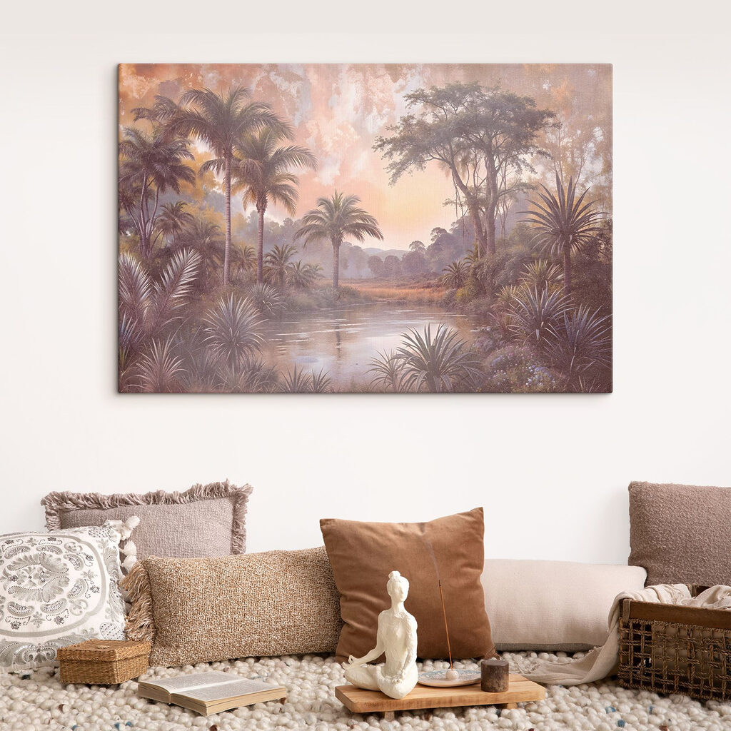 Río tropical al amanecer — interior 1