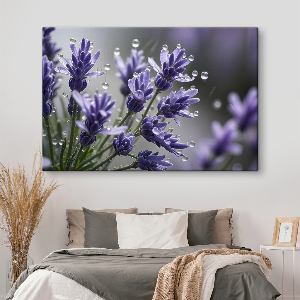 Lavanda con rocío — interior 2