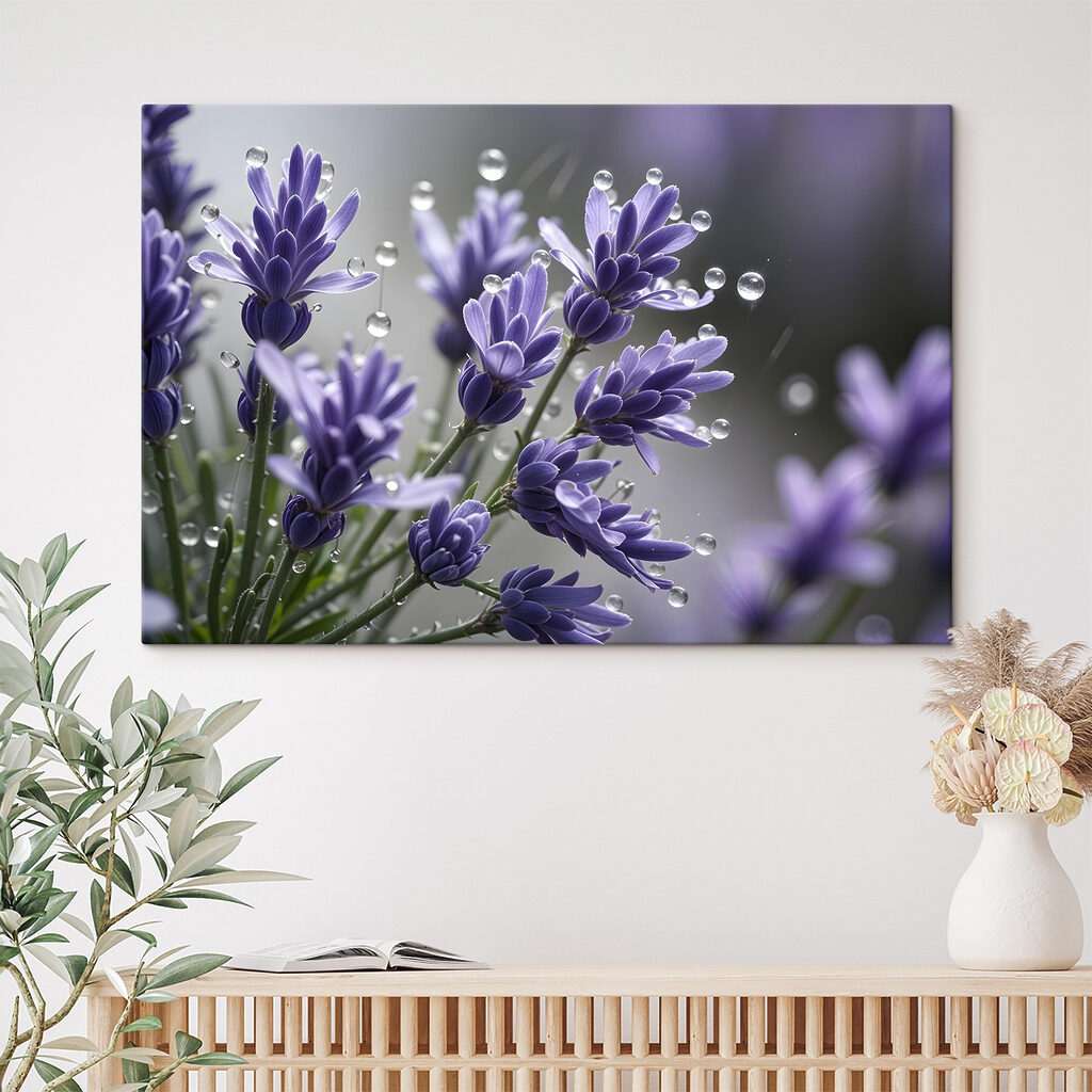 Lavanda con rocío — interior 1