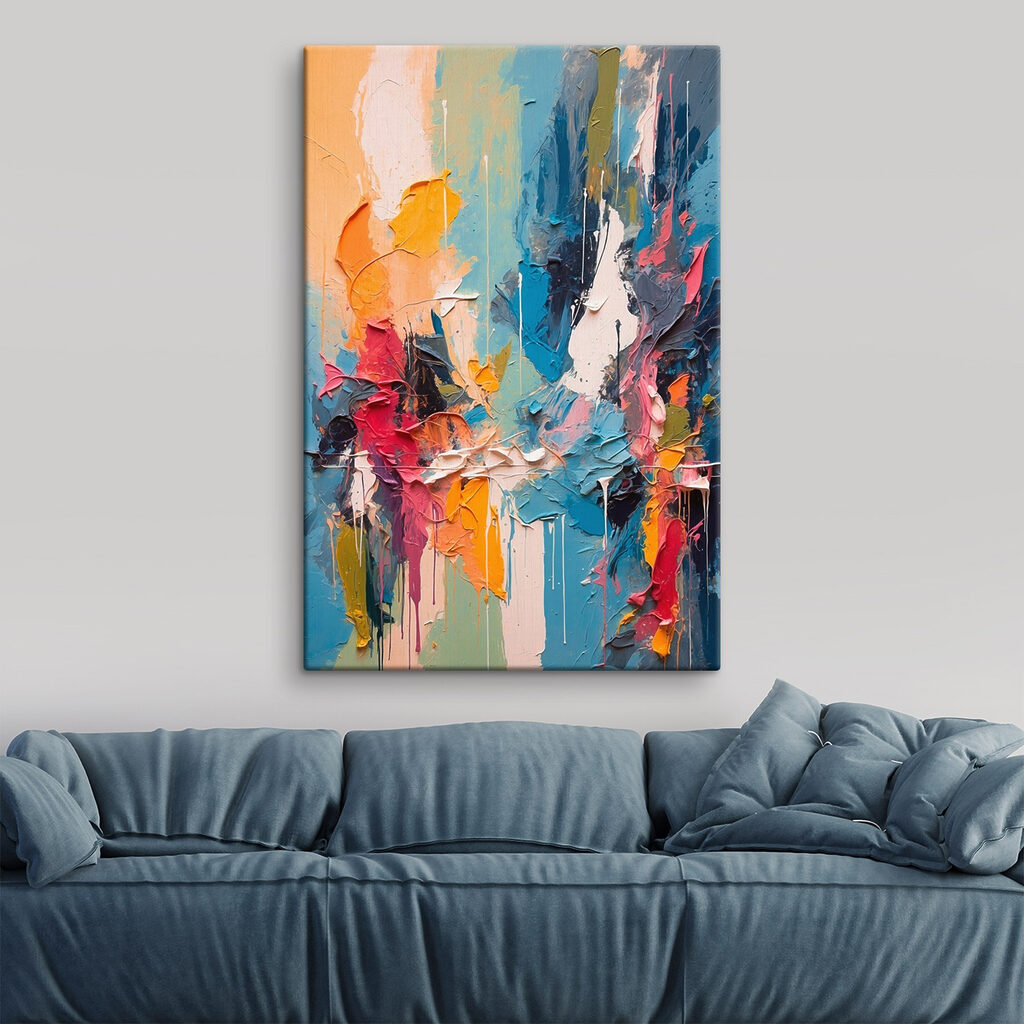 Trazos de color verticales — interior 2