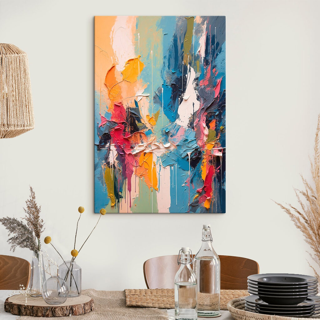 Trazos de color verticales — interior 3