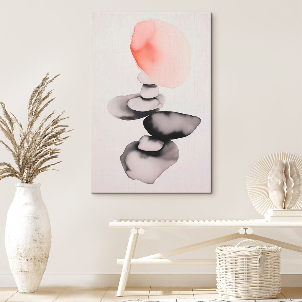 Círculo rosa y tinta — interior 2