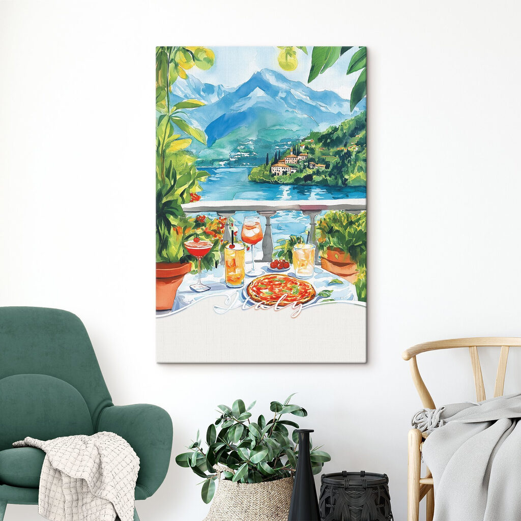 Terraza junto al lago — interior 2