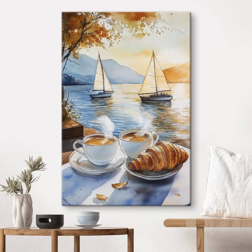 Croissant con dos veleros — interior 1