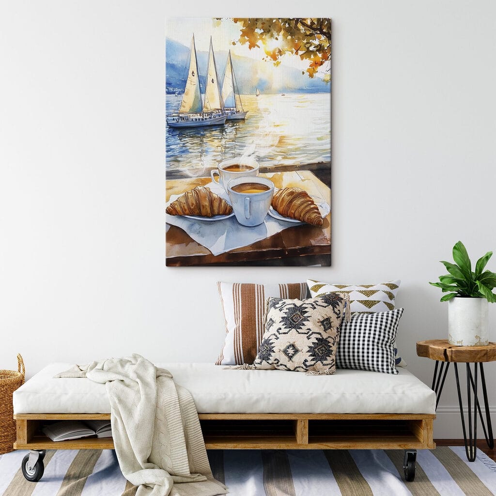 Café matinal con veleros — interior 2