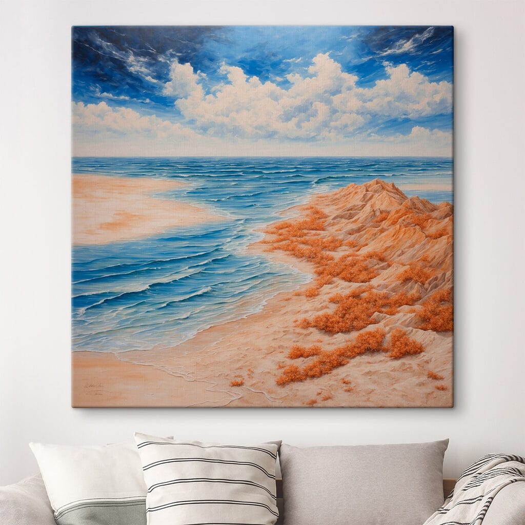 Playa en agua turquesa — interior 1