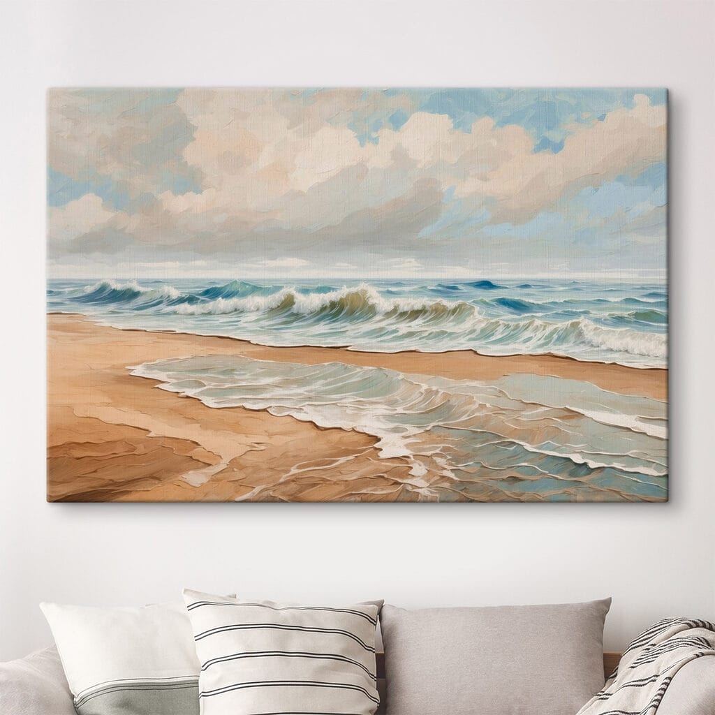Olas bajas sobre arena — interior 2