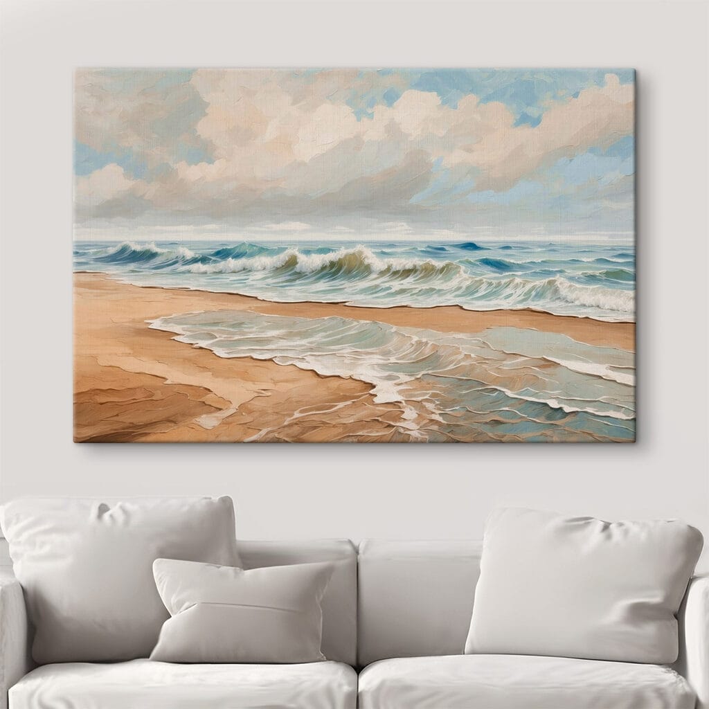 Olas bajas sobre arena — interior 3