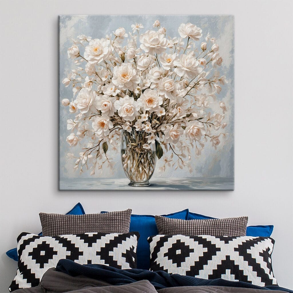 Ramo blanco con ramitas — interior 2