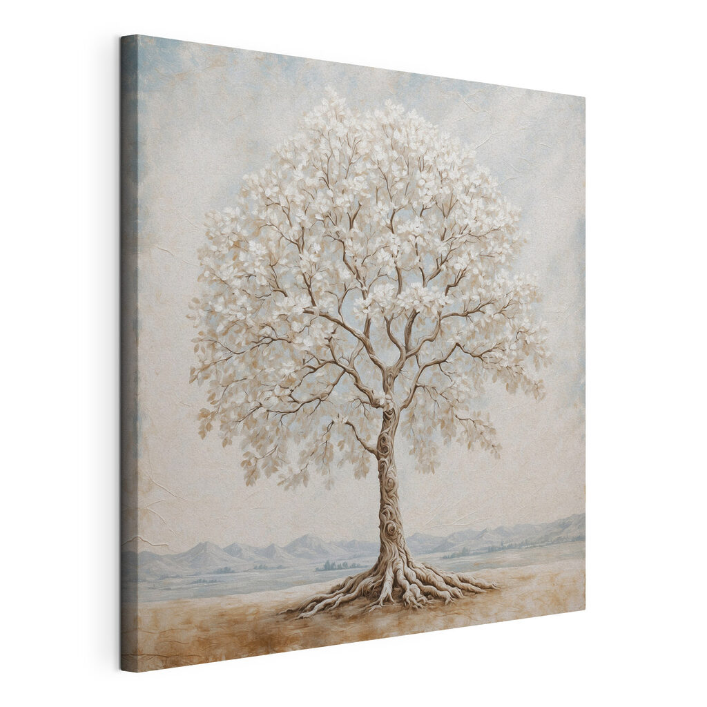 Árbol en flor blanca — vista del producto