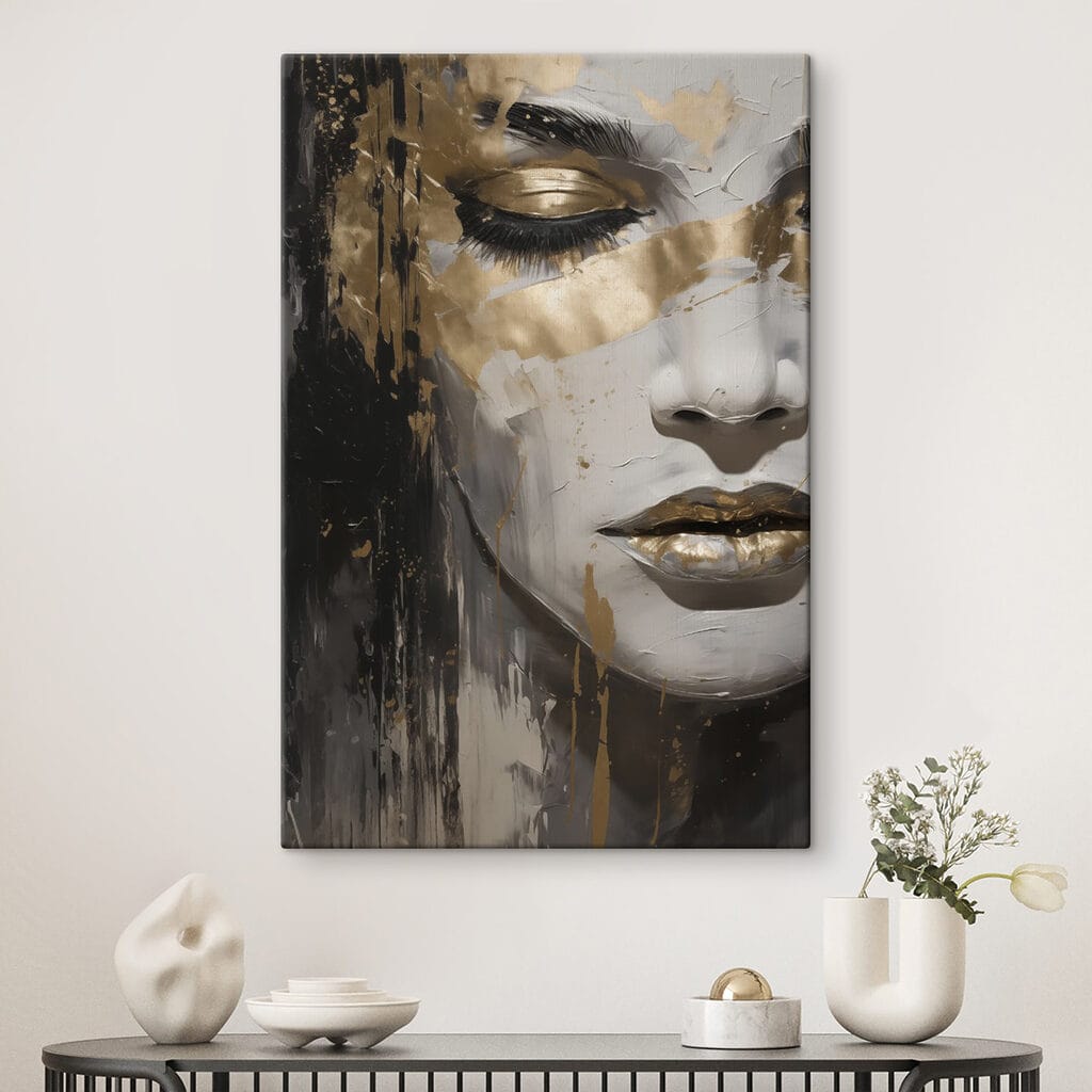 Mirada en gris dorado — interior 1