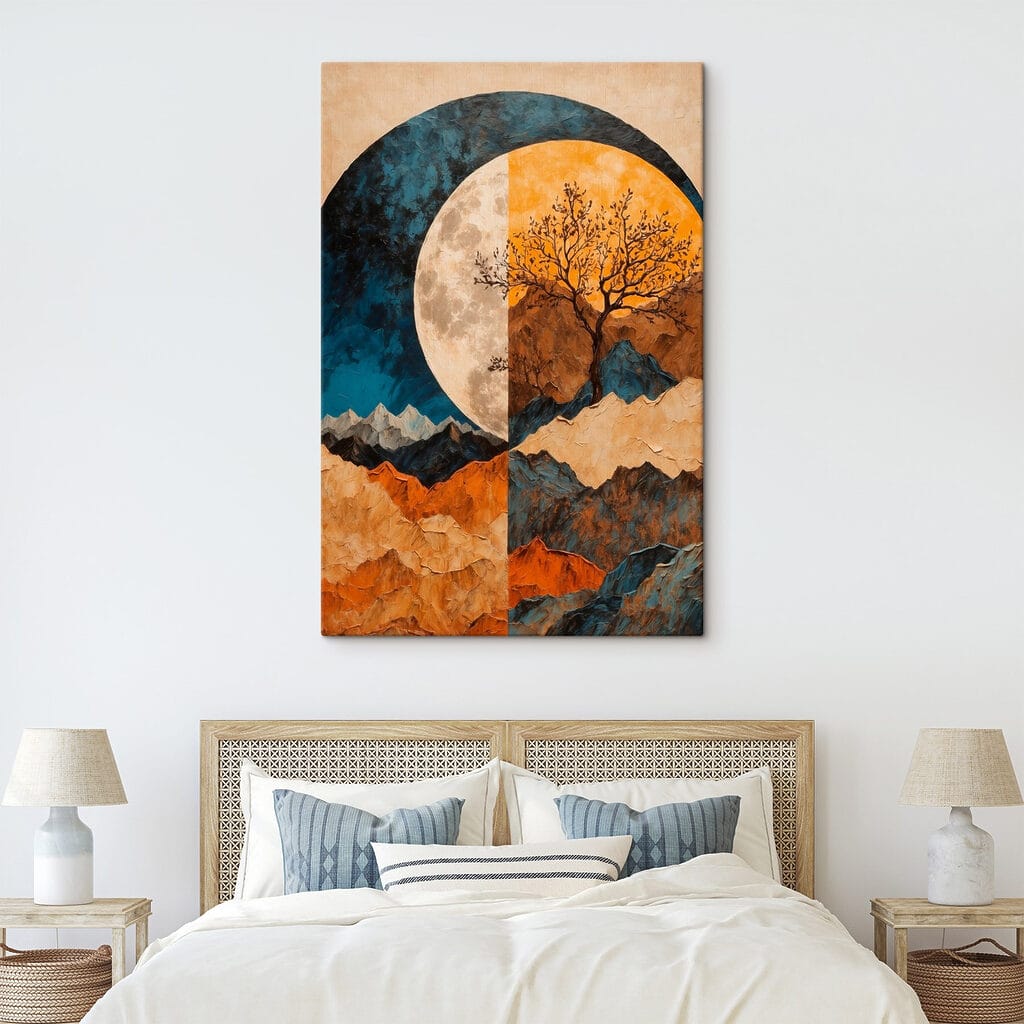 Luna y árbol — interior 2