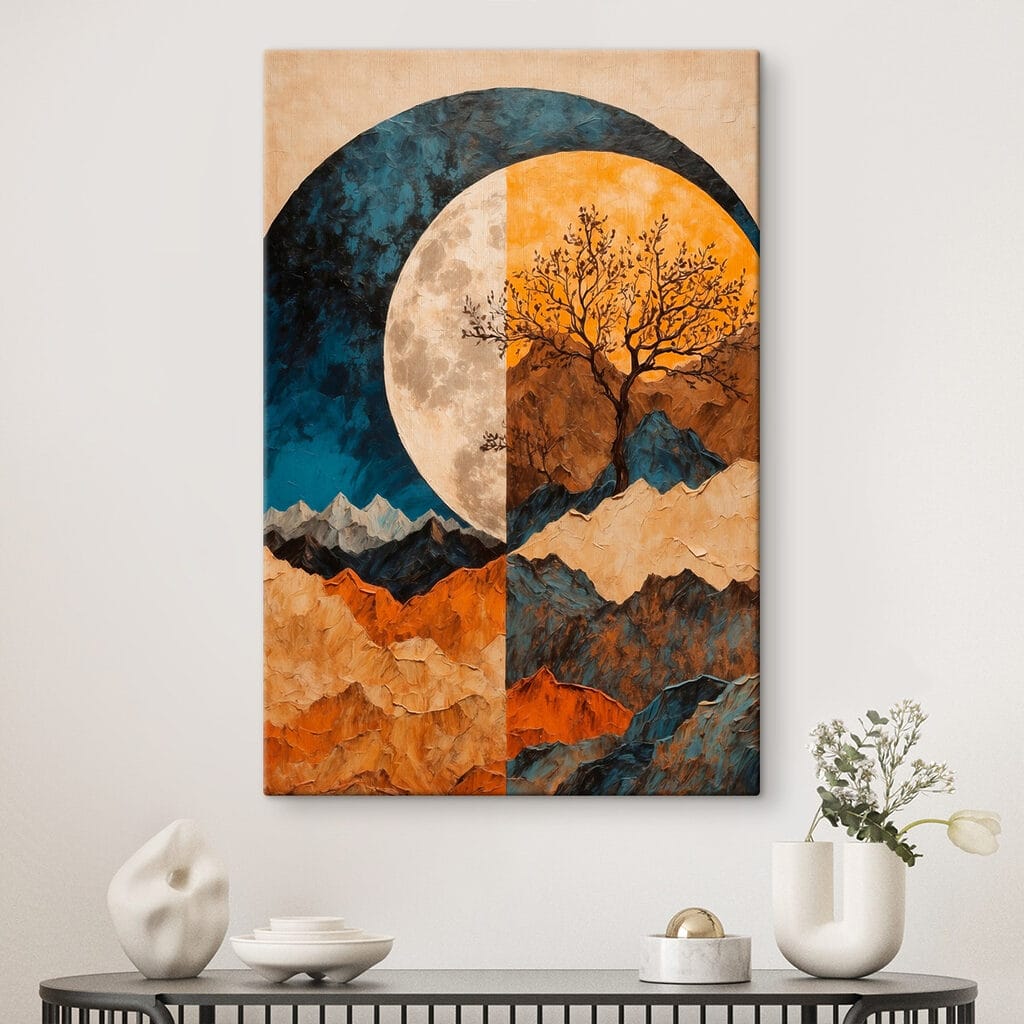 Luna y árbol — interior 3