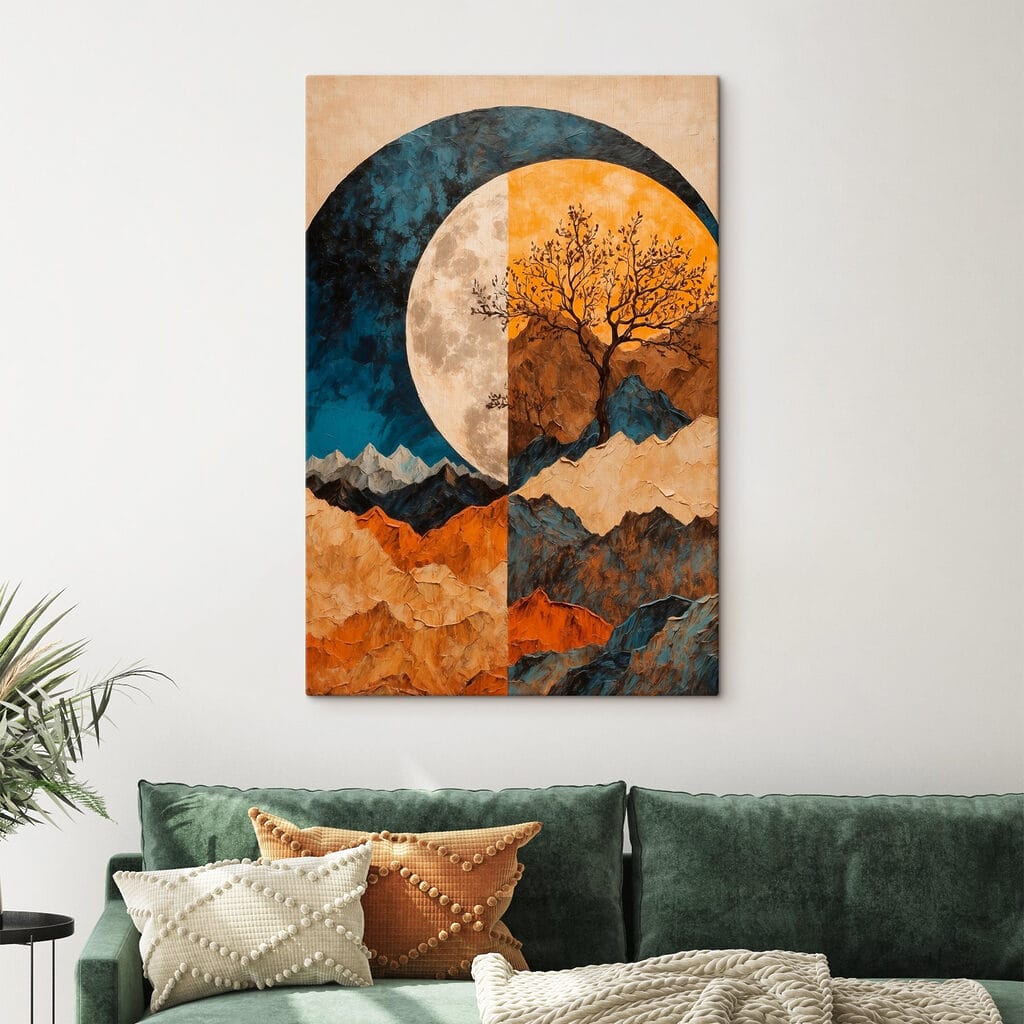 Luna y árbol — interior 1